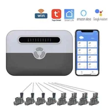 WiFi Smart 8-Zone Sprinkler Controller Watering Programmer Irrigation Timer