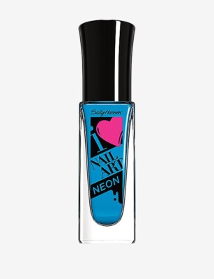Sally Hansen I Heart Nail Art Neon Nail Polish #170 BLINDING BLUE