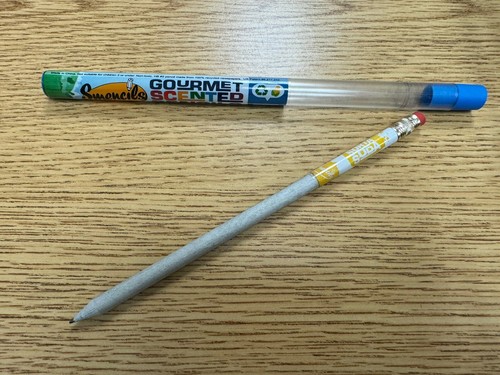 Smencils Gourmet Scented Pencil Sorta Soda Vintage Recycled Newspapers HB #2 OG