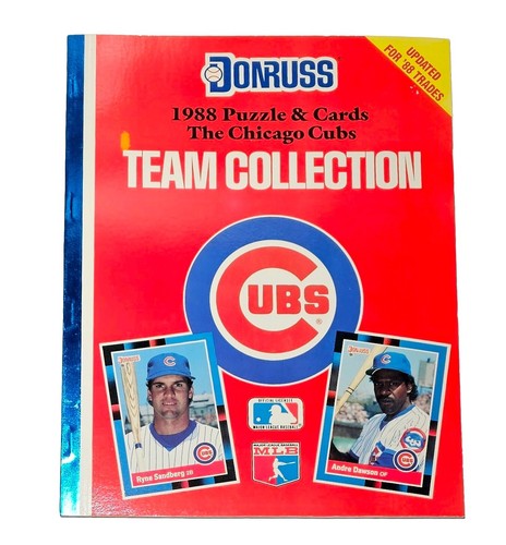 CHICAGO CUBS 1988 Donruss Team Collectors Card Book RYAN SANDBERG BRAND NEW NM/M - Picture 8 of 8