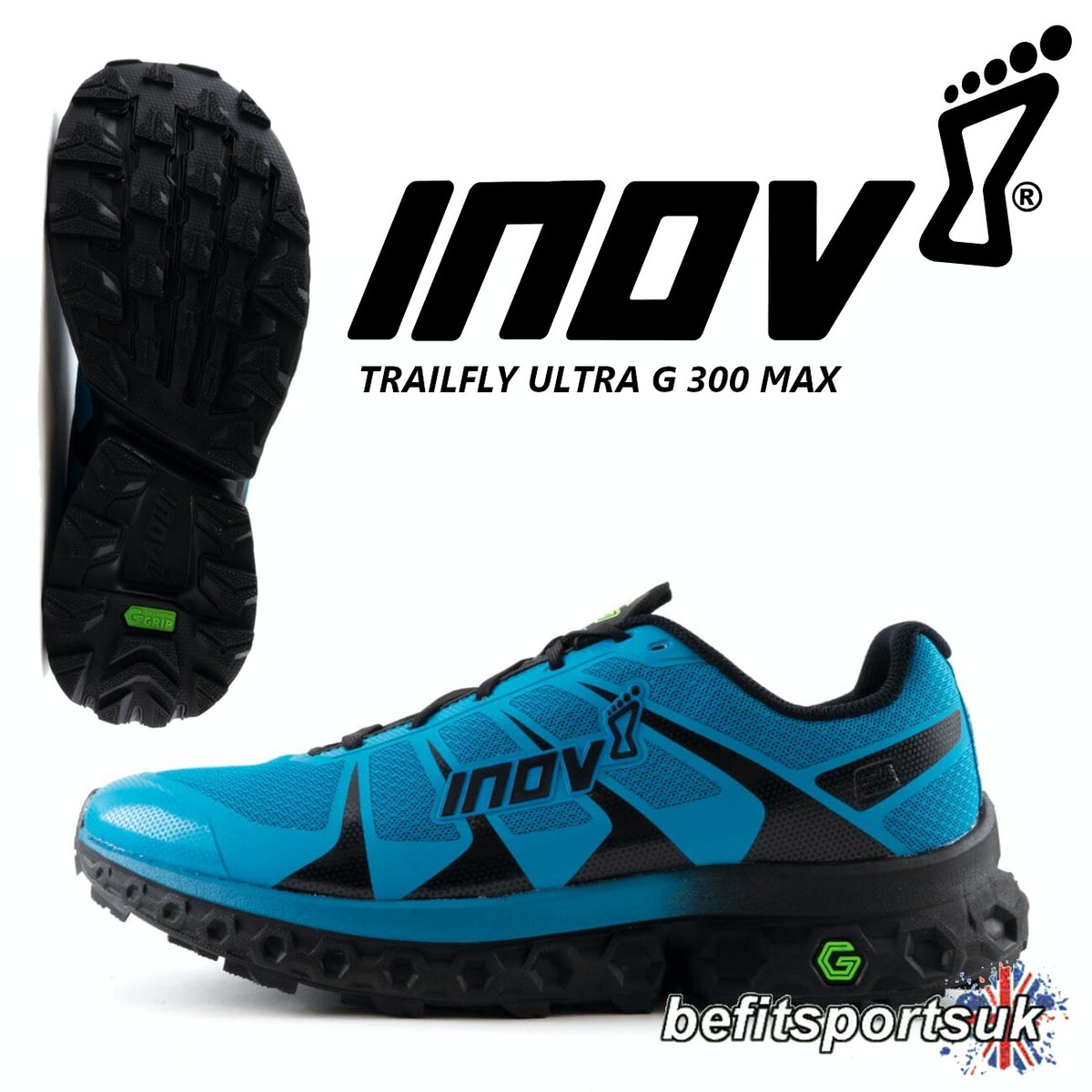 INOV8 TRAIL RUNNING SHOES FLY ULTRA G 300 MENS TRAIL OFF  display picture 1