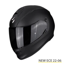 Full Face Helmet Scorpion EXO 491 Matte Black Size M Black Matt Helmet