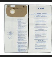6 Eureka Type AA Vacuum Bags Genuine Part #58236C **Fits Eureka Victory Vacuums