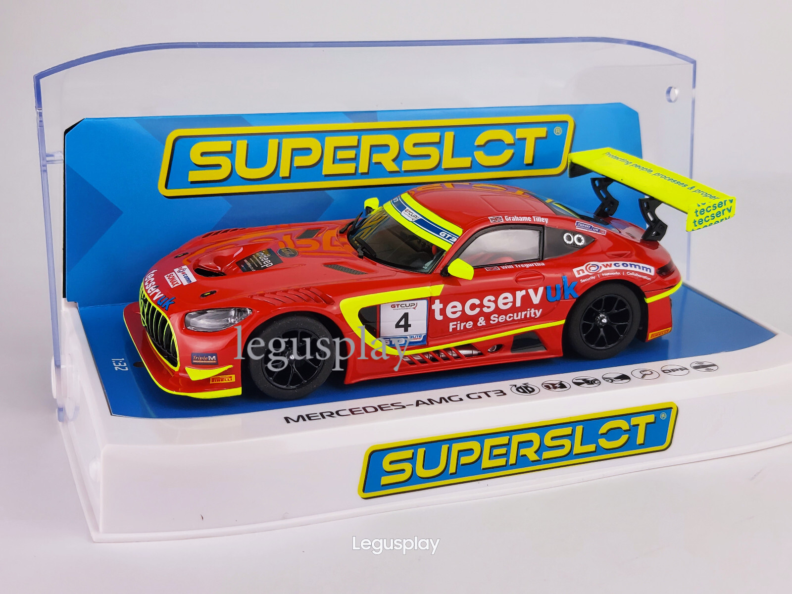 Slot car Superslot H4332 Mercedes AMG GT3 #4 - GT Cup 2022 - Grahame Tilley