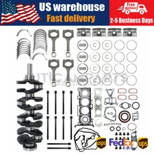 G4KJ 2.4L Engine Rebuild Overhaul Kit - Crankshaft Rods Timing For Hyundai Kia