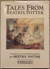 TALES FROM BEATRIX POTTER WITH NEW COLOUR REPRODUCTIONS 1987 VINTAGE HCDJ