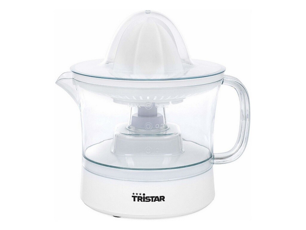 Tristar Spremiagrumi 25W Elettrico - Design Compatto 500ml Argento/Nero