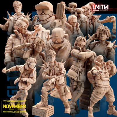 UNIT9 November 2024 Release - Hacker & Skimmer 32mm