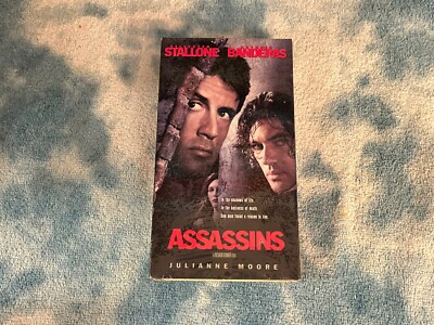 Assassins (VHS, 1996) Sylvester Stallone, Antonio Banderas