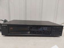 VTG Sony Compact Disc Player CDP-470, The Tray Doesn't Open For Parts Only 1338