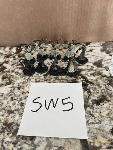 Star Wars Mini Lot Fringe Aqualish Warrior Quarren Assassin Weequay Mercenary