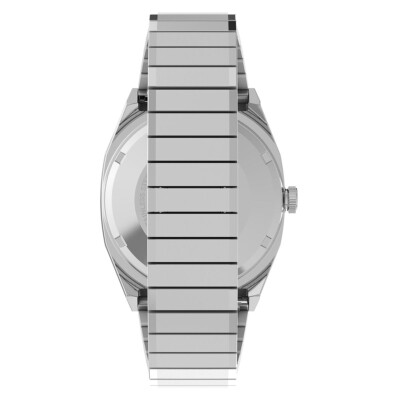 Q Timex 1983 Automatic Reissue Classic Stainless Steel 34mm Watch