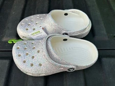 Crocs Classic Glitter Clog Kids size 3