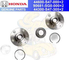 Honda  INTEGRA Type R DC2 98 Spec Front Wheel Hub Bearing Assy RH LH Set