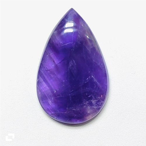Trapiche Amethyst Stone Natural Amethyst Cabochon Loose Gemstone 49 Ct. ME-10179 - Picture 3 of 4