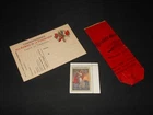 WW1 French / British Army - MILITARY POSTCARD - COFFEE RATION BAG - STAMP - NICE