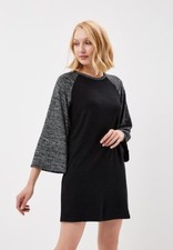 Gap Bell Sleeve Dress, Size S Tall True Black