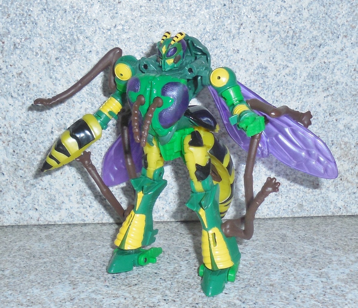 Transformers Kingdom Waspinator Complete Used Deluxe War For Transformers Kingdom Waspinator Complete Used Deluxe War For