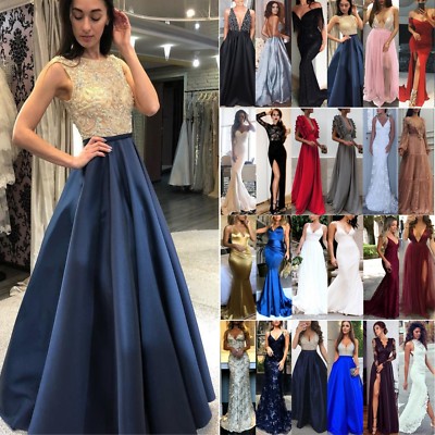 white evening maxi dresses