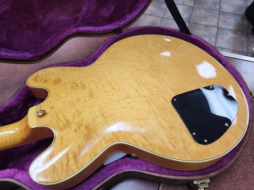 1984 Gibson ES-357 Figured Natural Semi-Hollow Guitar Tim May w/ Hard Case! - Picture 24 of 24
