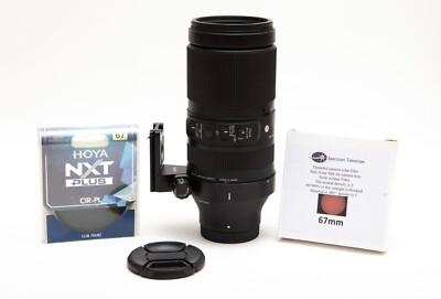Sigma 100-400mm F/5-6.3 DG DN OS Contemporary Lens for Sony E Mount - Sharp! USA