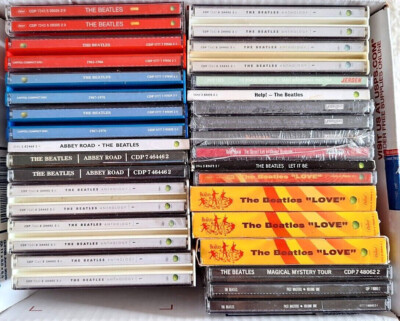 BEATLES+LENNON,McCARTNEY,HARRISON, STARR & RELATED CD's/EX COND./WITH DISCOUNTS