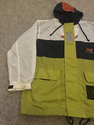 Giacca a vento Helly Hansen Yachting donna XS anni 90 vintage vela relaxed - Foto 2 di 12