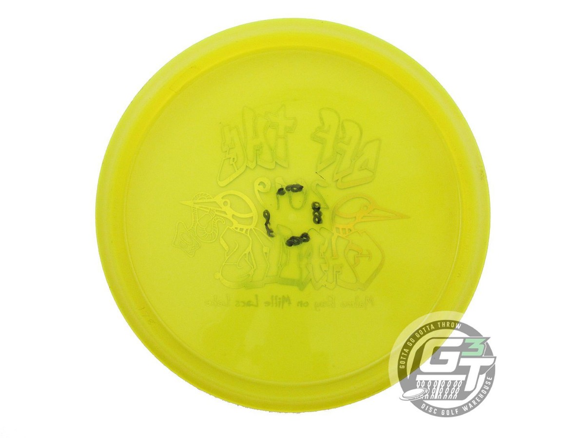 USED Discraft OFF THE CHAINS Z Buzzz 178g Yellow Sunrise