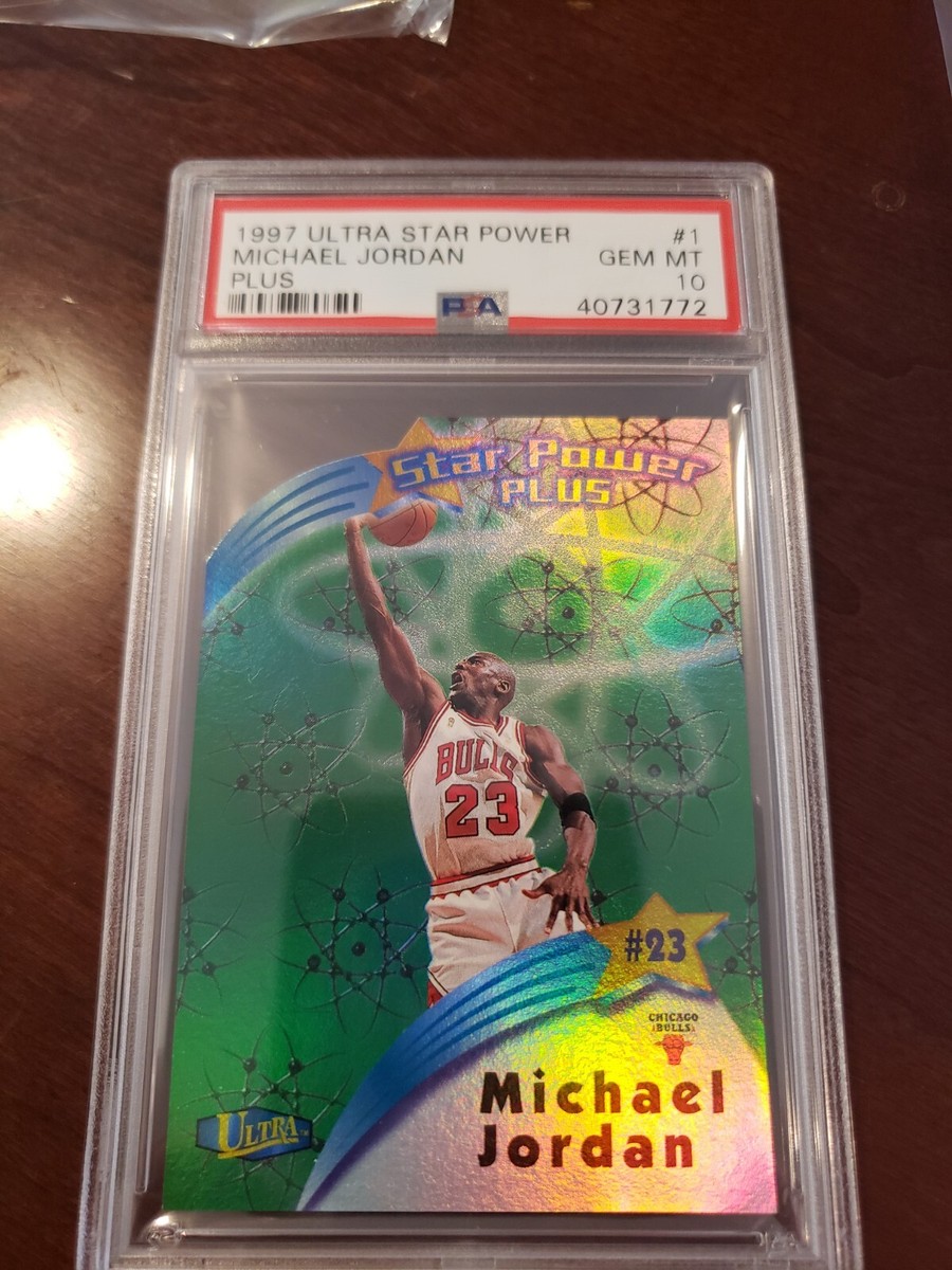 その他 1997 Ultra Star Power Michael Jordan 1997 ULTRA STAR POWER 1 MICHAEL JORDAN PSA 9 | eBay