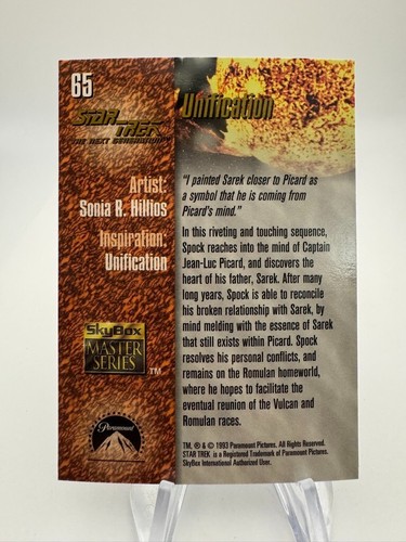 1993 SkyBox Star Trek Master Series Single Cards YOU PICK! - Picture 152 of 202