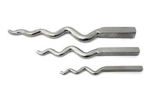 3 Pc. Sinusoidal Large Heavy Duty Highly Polished Large Forming Stakes