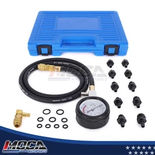 Automatic Transmission Diagnostic 0-140 PSI Engine Oil PressureTester Gauge Kit 