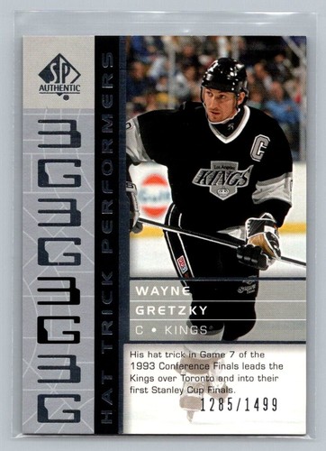 Wayne Gretzky #99 2002 SP Authentic card
