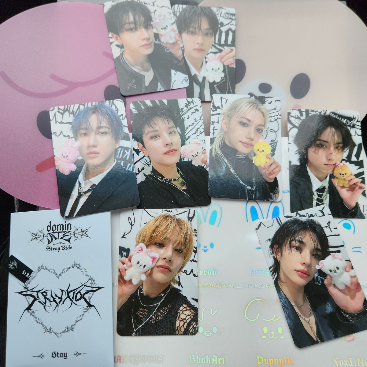 STRAY KIDS SKZOO PHOTOCARD STAYZONE DAY1 World Tour dominATE STRAY KIDS SKZOO PHOTOCARD STAYZONE DAY1 World Tour dominATE