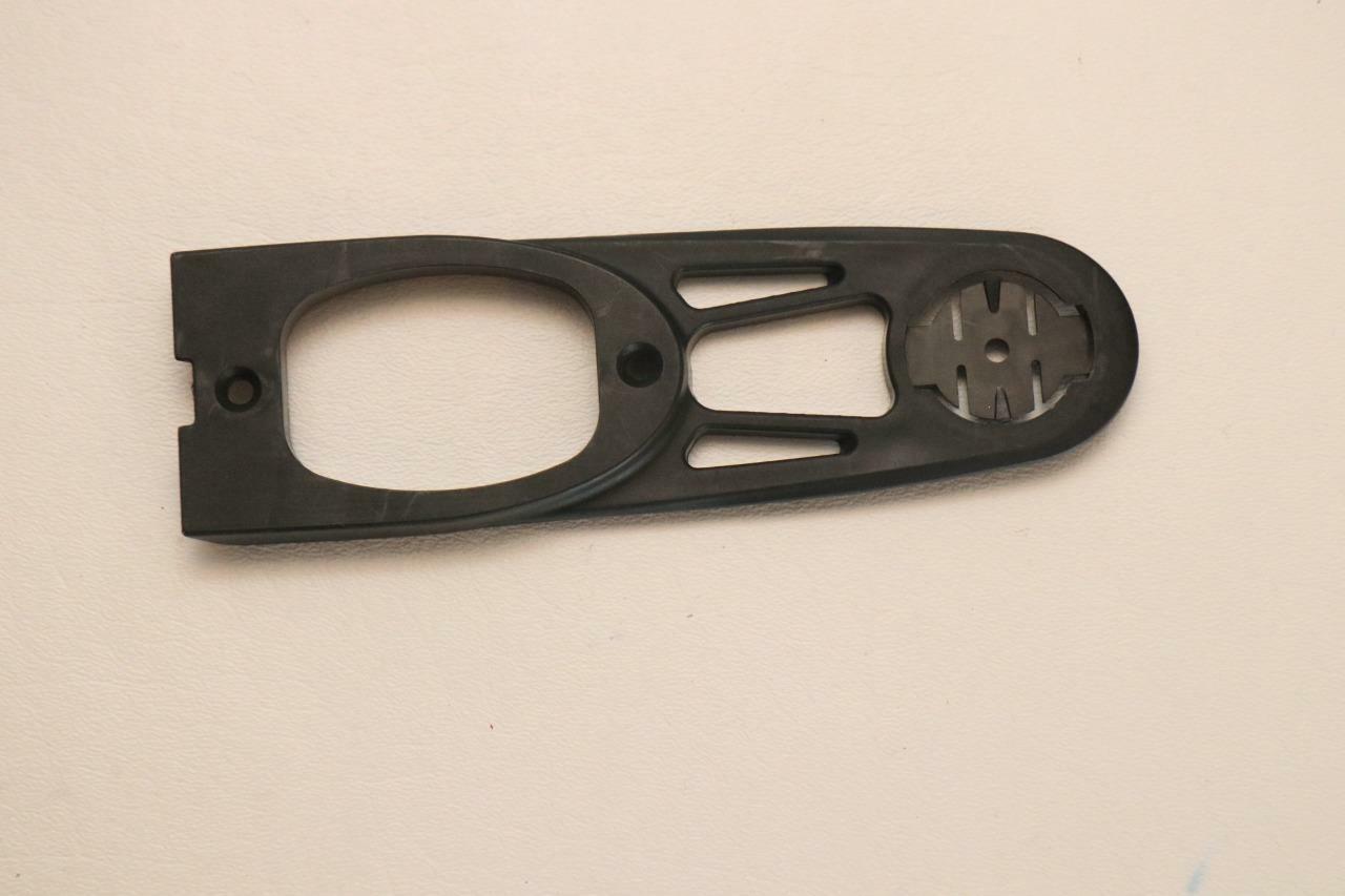 Integrated TT Aero Stem Garmin Computer Mount Black Road Bike Race Tri