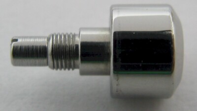chronograph pusher in stainless steel diameter 4.7 mm fit case hole close 2 mm