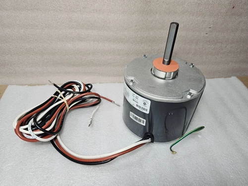 AAON P6003B, OEM Condenser Fan  Motor, 208-230V, 50/60HZ, 1 PH, 1075 RPM, 1/3 HP