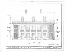 Shadows on the Teche - Southern Style printed house plans, many bedrooms/baths