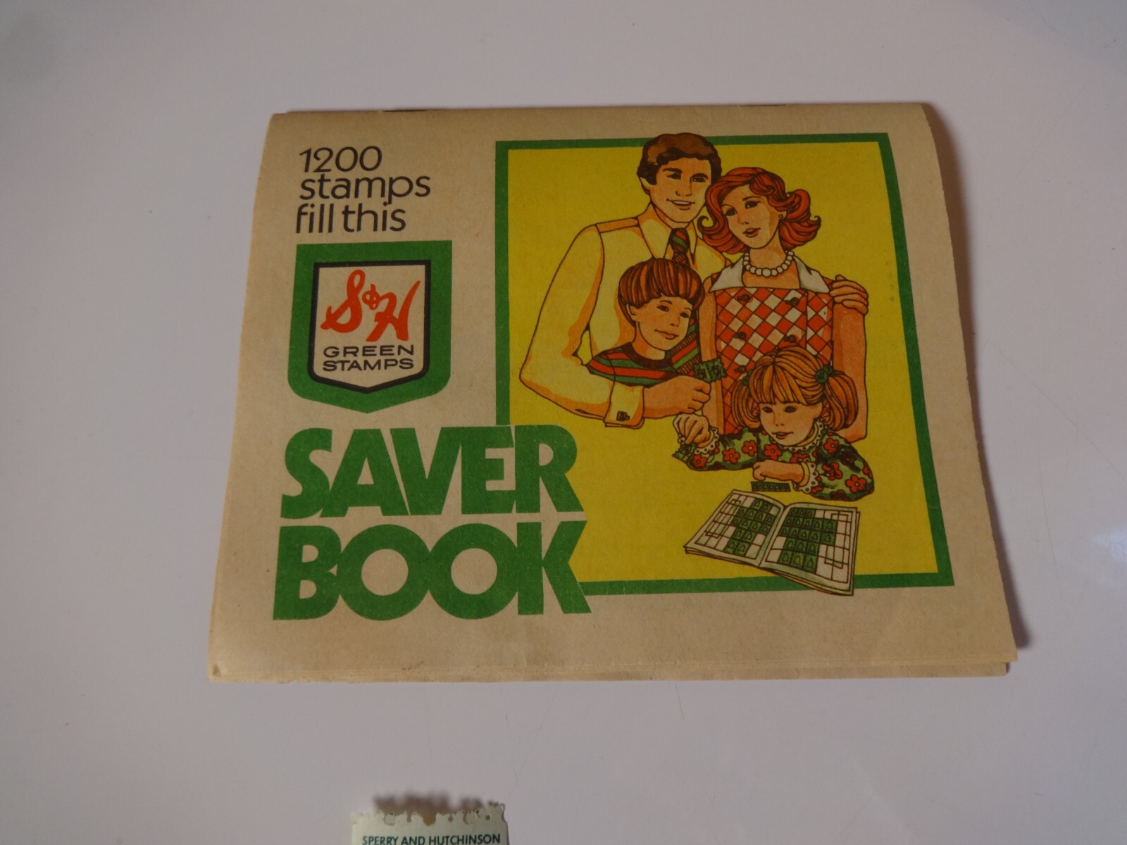 King Korn Stamp Saver Book with Stamps and Empty S & H Green Stamps