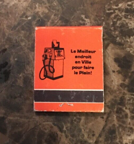 *Vintage Matchbook - Station Oueslati Sunoco, Ste-Rose (74) - Bild 2 von 3