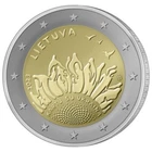 LITHUANIA 2 Eur Coin (2023) dedicated to Together with UKRAINE BU
