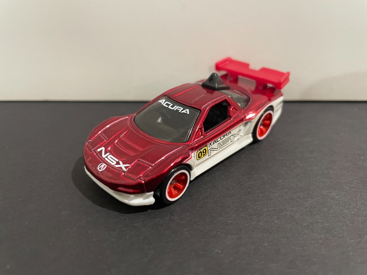 2010 HOT WHEELS '01 ACURA NSX RED SPEED MACHINES JDM HONDA LOOSE