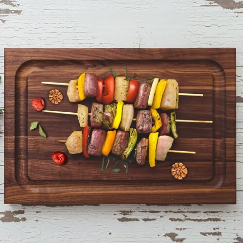 Boos Block Professional Collection Large Reversible Wood BBQ Cutting Board with - Picture 7 of 7
