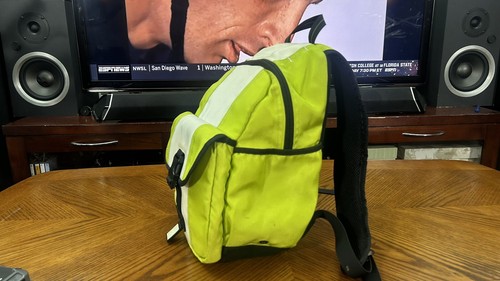 Timbuk2 Lula Backpack Neon Green White - Picture 4 of 13