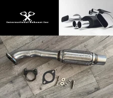 Fits: 2000-2005 Mitsubishi Eclipse 2.4L FWD Direct Fit Exhaust Repair Flex Pipe!