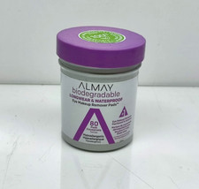 Almay Biodegradable Longwear  Waterproof Eye Makeup Remover Pads 80 ct
