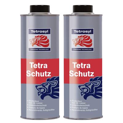 Tetrosyl Tetra Schutz Unter Karosserie Unterboden Steinschlag Rostschutz 1L x2