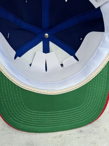 VTG 90s Sports Specialties Philadelphia 76ers Script Snapback Hat Pinstripe NWT - Picture 6 of 9
