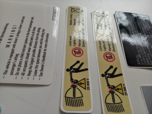 Juego de calcomanías para BMW E46 M3 Cabrio/Coupe Pre/Post FL Sticker youngtimer ¡EXCELENTE! - Imagen 9 de 11