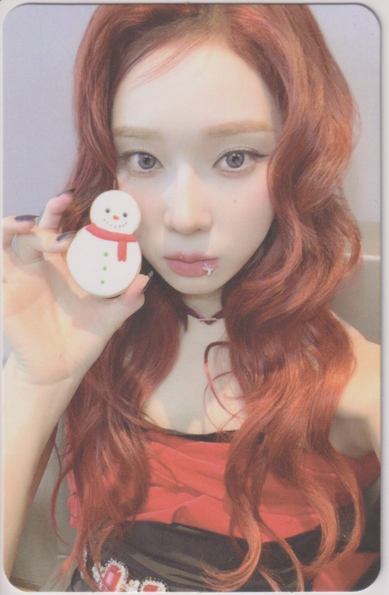 aespa Winter Official Photocard | Aespa Pink Christmas 2023 | eBay